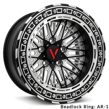 V-1 The Argo Beadlock VNM Forged Aluminum Wheels Polaris Rzr Pro R S Xpedition