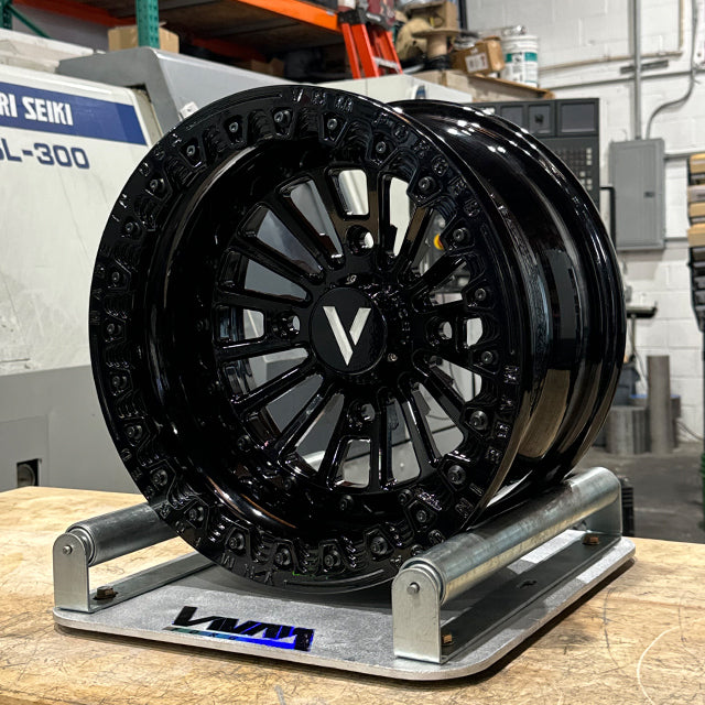 V-4 Stuffed Beadlock UTV Forged Wheels For 4 Lug Can Am RZR YXZ