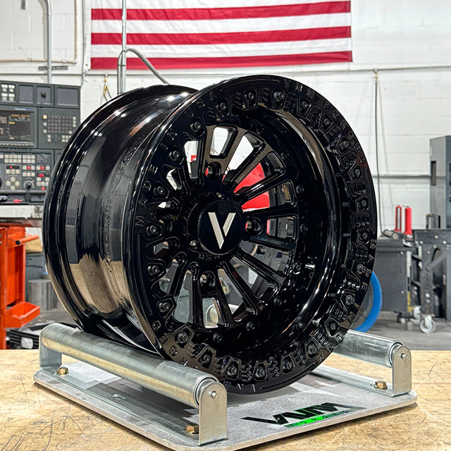 V-4 Stuffed Beadlock UTV Forged Wheels For 4 Lug Can Am RZR YXZ