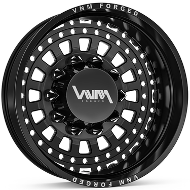 V-7 VNM Forged Dually Wheels 10x285.75 Custom Made Truck Rims Big Rig