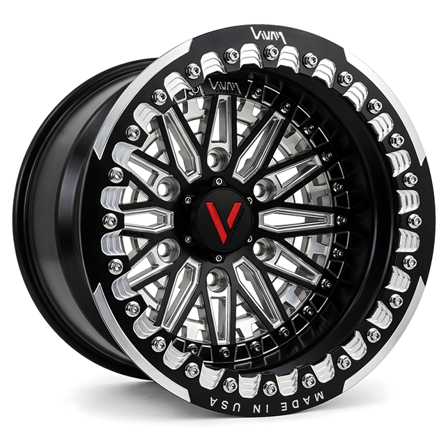 V-8 Beadlock VNM Forged Aluminum UTV Wheels For Can Am Maverick R V-8 Beadlock VNM Forged Aluminum UTV Wheels For Can Am Maverick R