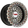 vnm forged v-7 beadlock wheels, jeep rims, jeep wheels, offroad wheels, 8 lug wheels, 8x170 8x6.5 8x180 with floating caps