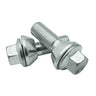 m12x1.5 wobble wheel bolts lug bolts PCD conversion, lug bolts with washer