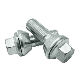 m12x1.5 wobble wheel bolts lug bolts PCD conversion, lug bolts with washer