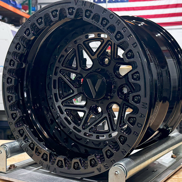 vnm forged billet beadlock rings 2 tone for forged wheels 15x8 15x12 15x10 15x7 17x8 17x12 17x10