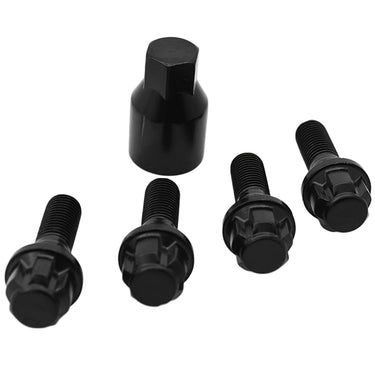 M12x1.5 Conical Seat Wheel Locking Bolts 28 MM - 60 MM Shank Length