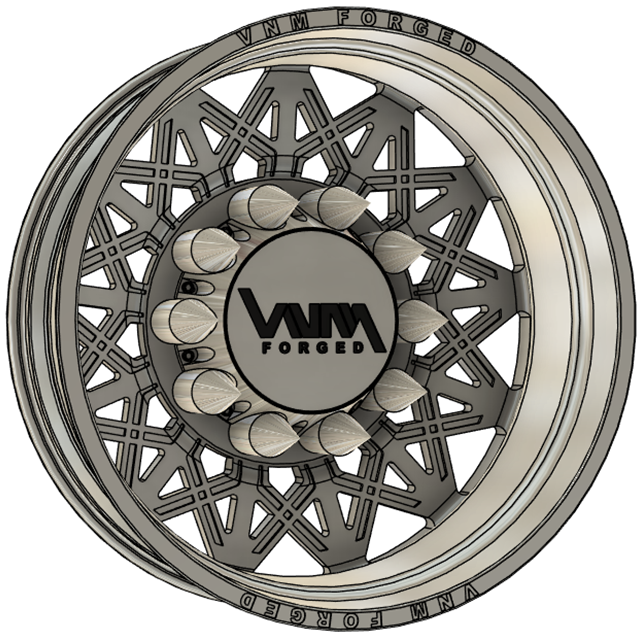 vnm forged dually wheels, The Fang custom dually wheels, similar to american force wheels, jtx forged, for dually trucks