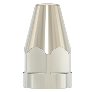 cylindrical semi truck lug nut covers, alcoa 33mm lug nuts wheel covers , billet m22x1.5 lug nuts