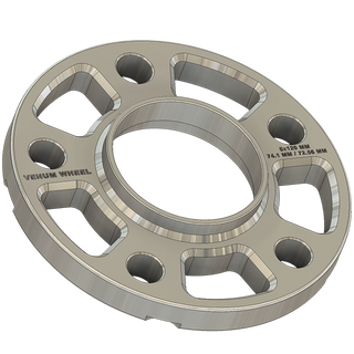 5x120 mm BMW Wheel Spacers 74.1 MM to 72.56 MM Hub Centric - 6061-T6 Aluminum - 10mm 12mm 15mm 17mm 20mm 25mm 30mm BMW Wheel Spacers