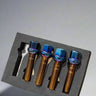 iridescent blue lug bolts 14x1.5 50MM