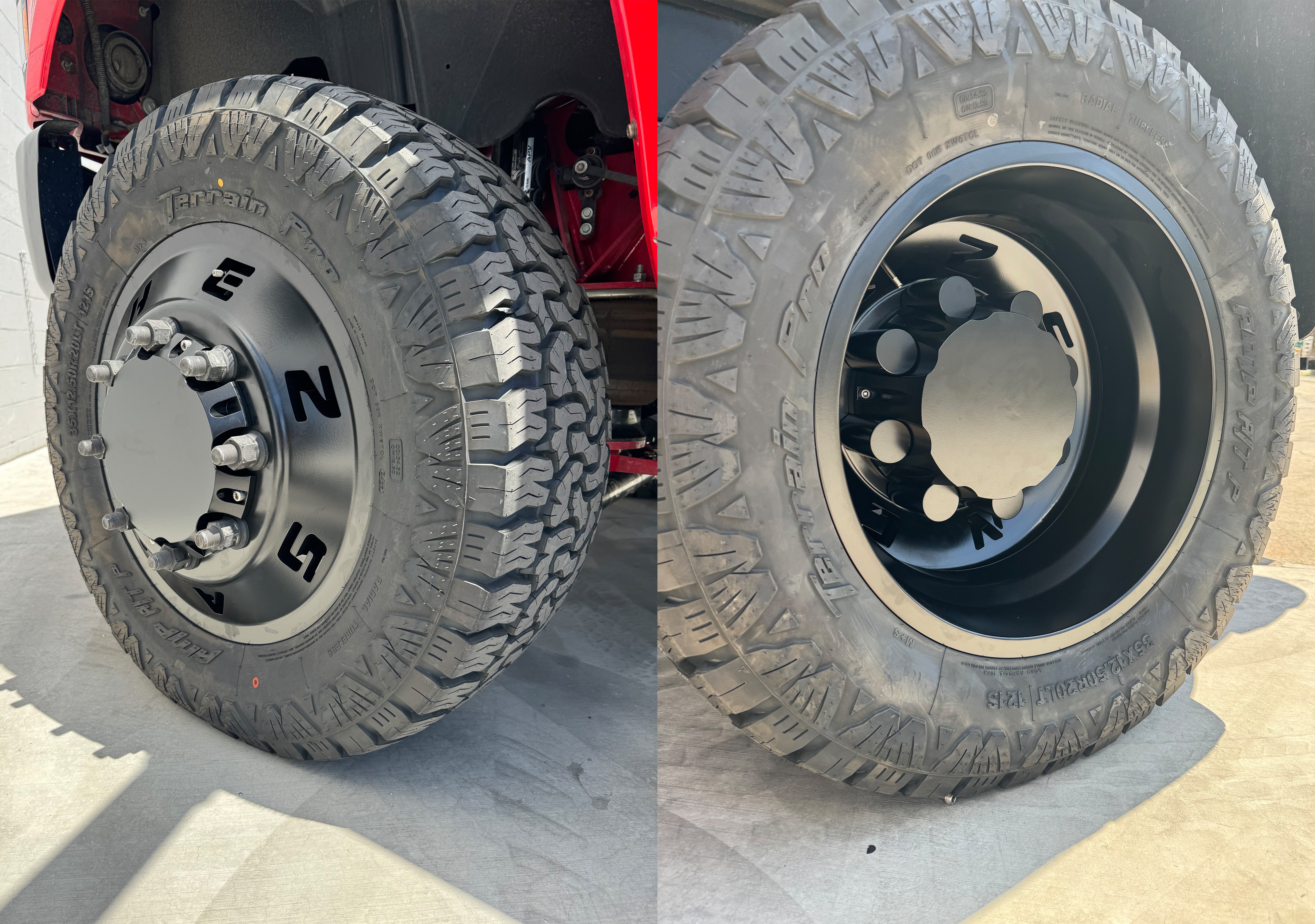 Mm Rims 8x275 MM VNM Forged Aluminum Dually Wheels Direct-Bolt On Made In USA ...