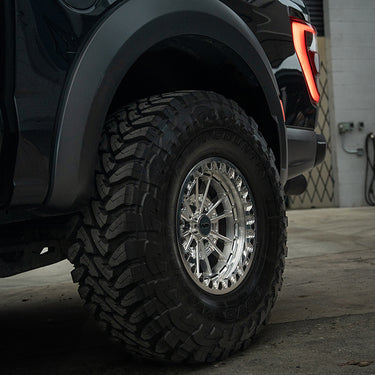 ford raptor wheels, 17x9 wheels, beadlock . polished beadlock wheels, better than kmc wheels, innov8 wheels