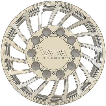 VNM Forged Fierce Dually Wheels 10x285.75 Big Rig Custom
