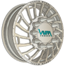 A custom forged aluminum VNM wheel with a milled design and center cap featuring the VNM logo.