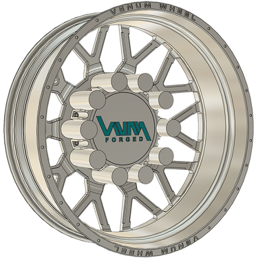 VNM Forged Dually Wheels - California King Aluminum Wheels