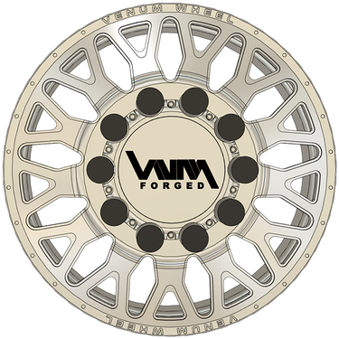 VNM Forged Rattle Dually Wheels 10x285.75 Aluminum Custom Made