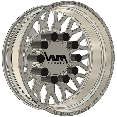 VNM Forged Rattle Dually Wheels 10x285.75 Aluminum Custom Made