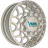 26 inch dually wheels for trucks silverado sierra f350 f450 ram 3500 ram 4500 super duty F-450 F-550 Polished Custom color made in usa forged wheels floating center caps billet spikes front