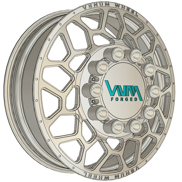 Via Dl Rims VNM Forged Dream Break Dually Wheels 10x285.75 Custom Made Big RIg ...