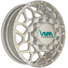 26 inch dually wheels for trucks silverado sierra f350 f450 ram 3500 ram 4500 super duty F-450 F-550 Polished Custom color made in usa forged wheels floating center caps billet spikes front