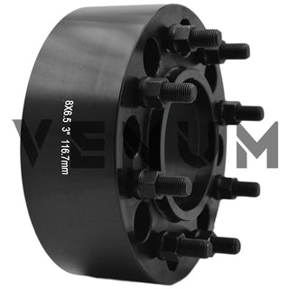 8x6.5" Wheel Adapters 1999-2010 Chevrolet Silverado 2500 HD 1999-2010 Sierra 2500 HD Thread Pitch: 14x1.5 Thickness: 1" - 4"