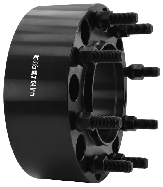 1 pc 8x180 wheel adapters hub centric for 2011 + gm silverado sierra 8 lug 3 inches 6061 T-6 Aluminum Billet Bars.