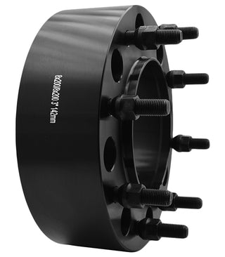 Ford F-350 2005-2024 hub-centric wheel spacers and adapters for dually 2x4 4x4 with 6061 aluminum construction - compatible with factory and aftermarket rims