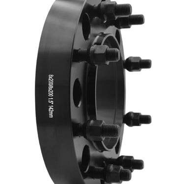 EZAccessory 2" Hub Centric Wheel Adapters - 8x170 To 8x200 For Ford Super Duty Rear Axle Only