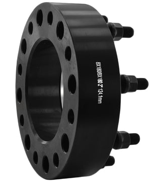 1 pc 8x180 wheel adapters hub centric for 2011 + gm silverado sierra 8 lug 2 inches 6061 T-6 Aluminum Billet Bars For 2011-2020 GM 2500HD 3500HD
