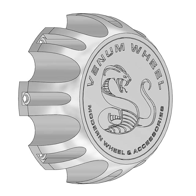 8 Lug Custom Billet Aluminum Floating Wheel Caps For 8x6.5 8x170 8x180 ...