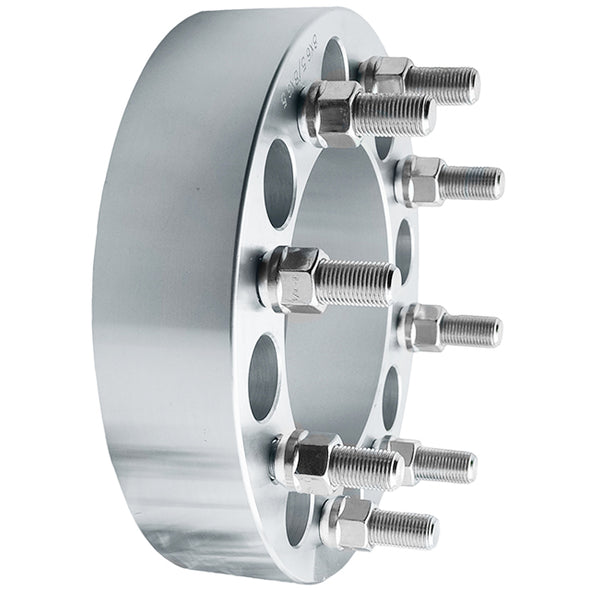 8x180 MM Wheel Adapters 124.1 MM Hub Bore 14x1.5 Lug Nuts Heavy Duty Made Out of USA Grade 6061 T-6 Aluminum Billet Bars 2011-2021 Chevrolet Silverado