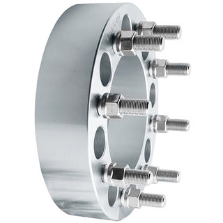 8x180 MM To 8x6.5" Wheel Adapters 14x1.5 Lug Nuts Heavy Duty Made Out of USA Grade 6061 T-6 Aluminum Billet Bars.