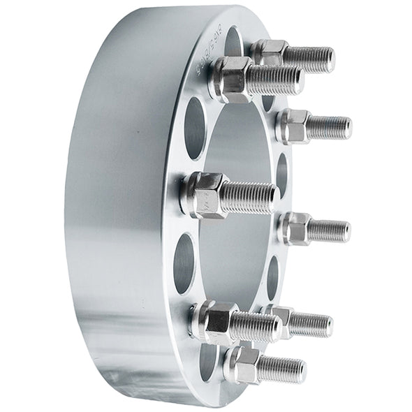 8x6.5" Wheel Adapters 126 MM Hub Bore 14x1.5 Will Work With Factory & Aftermarket Wheels Aerospace 6061 T-6 aluminum