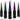 20 pcs 14x1.5 black widow multiple colors twist swirl spike lug nuts main picture