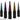 20 pcs 14x2 black widow multiple colors twist swirl spike lug nuts main picture