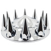 Chrome 10 Lug Hub Caps 10x285.75 MM Bolt Pattern 22x1.5 Thread Pitch. Made Out of ABS Plastic. Sold as A Set (1 Hub Cap + 10 Spike Caps) Available In Black & Chrome. A Must if Installing New Wheels