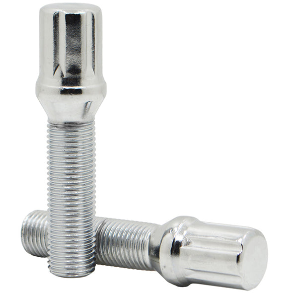 14x1.5 6-Spline Conical Seat Lug Bolts
