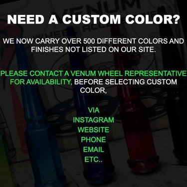 1 pc 12x1.5 custom color short spline drive lug nuts prismatic powder coating