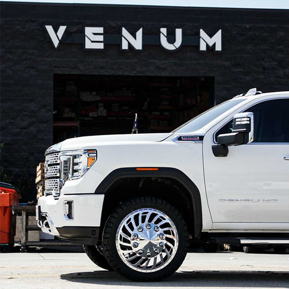 Fierce Dually VNM Forged Aluminum Wheels W/ Adapters & Billet Caps