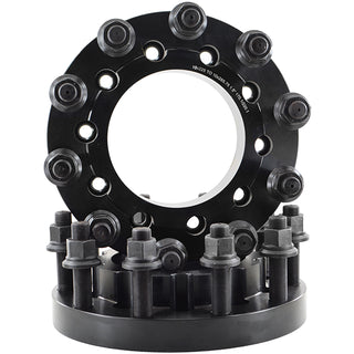 ford 250 350 obs 8x6.5 to 10x285.75 semi wheels alcoa wheel adapters hub centric aluminum Made in USA Fully Hub Centric