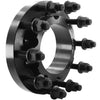 8x6.5 to 10x285.75 wheel adapters conversion to semi wheels 8 to 10 lug wheel adapters 1.5" thick made in usa alcoa Fully hub centric