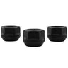12x1.25 open end lug nuts 0.55" tall conical seat steel economical lug nut 