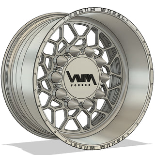 venum wheel forged 26x14 polished dream break wheel 10x285 simulation no wheel spacers required spike caps billet for ford F-250 F-350 silverado 2500 3500 ram 2500 3500