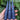 1 pc 1/2-20 flat navy blue spike lug nuts 4.5" tall powder coated durable coating
