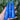 24 pc 1/2-20 gloss blue spike lug nuts 4.5" tall powder coated durable coating