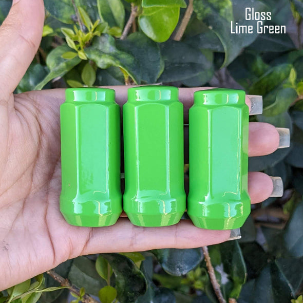 1 Pc 14x2 Acorn Closed End Lug Nuts 2" Tall - Powder Coated