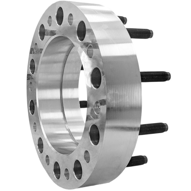 8x170 To 8x200 Wheel Adapters Made Out of 6061 T-6 Aluminum Billet Bars Specifically Design For Extreme Duty Vehicles, Towing Safe Thread Pitch: 14x1.5