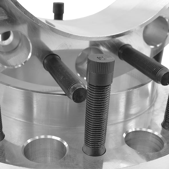 Ford 10x7.25" To 10x225 MM 10 Lug Wheel Adapters Billet Aluminum