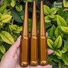 1 pc 12x1.25 illusion dorado spike lug nuts 6 inch xl tall powder coated durable coating prismatic powder coating