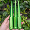 1 pc 12x1.25 illusion royal spike lug nuts 6 inch xl tall powder coated durable coating prismatic powder coating